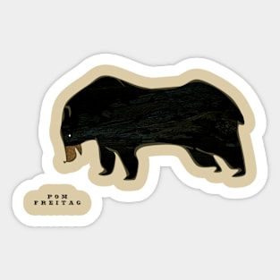 Black bear : Sticker